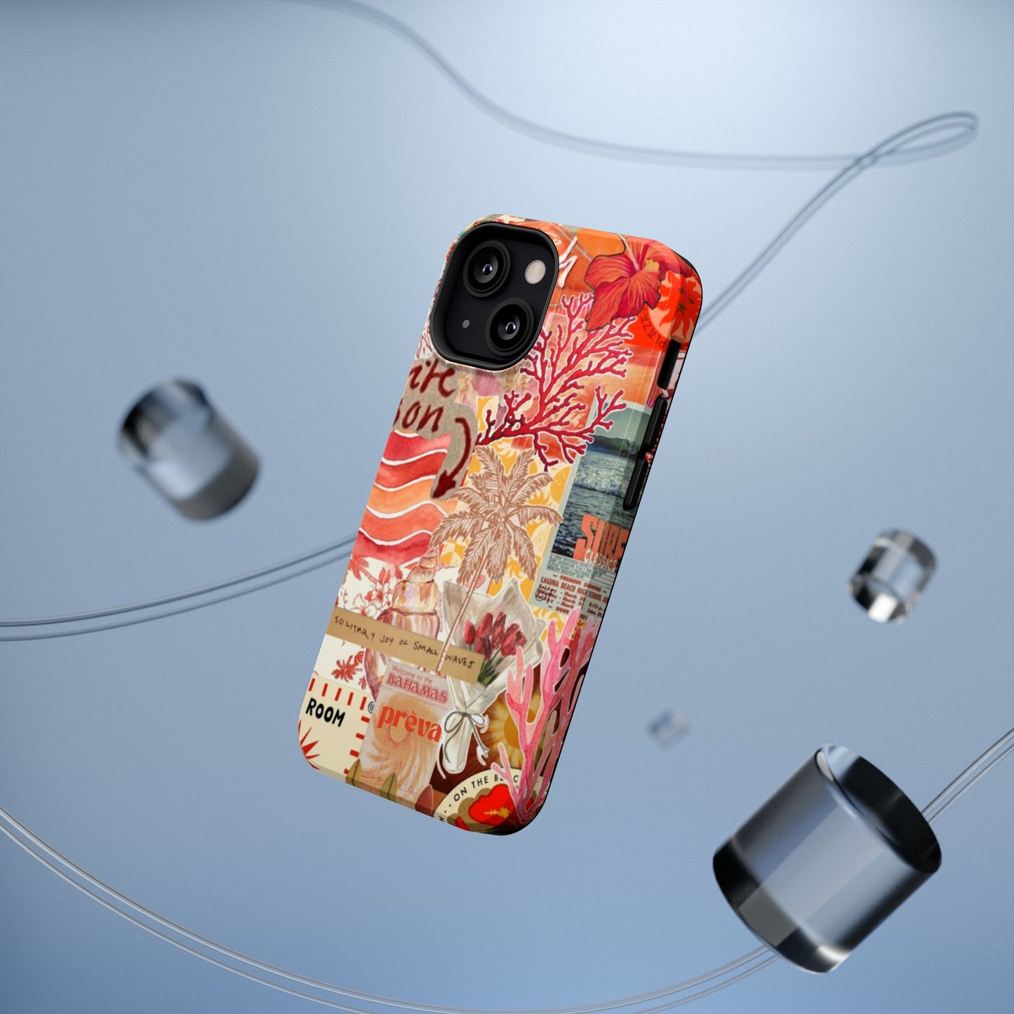 Vintage Floral Collage Phone Case