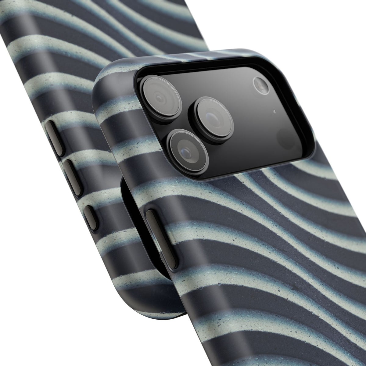 Navy Waves Phone Case