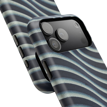 Navy Waves Phone Case