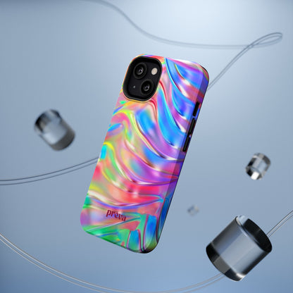 Iridescent Swirl Phone Case