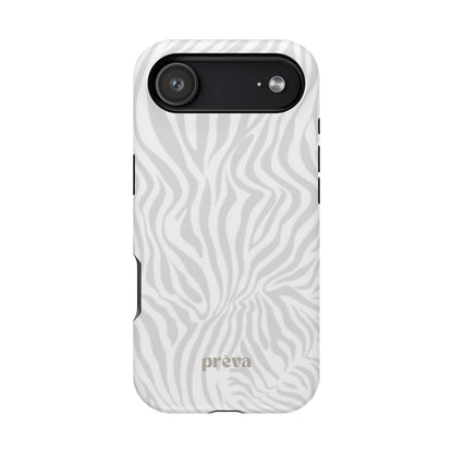 Zebra White Wave Phone Case