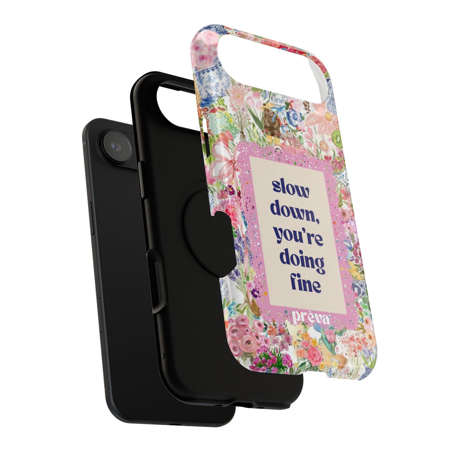 Slow Down Flowers x notsoken Phone Case