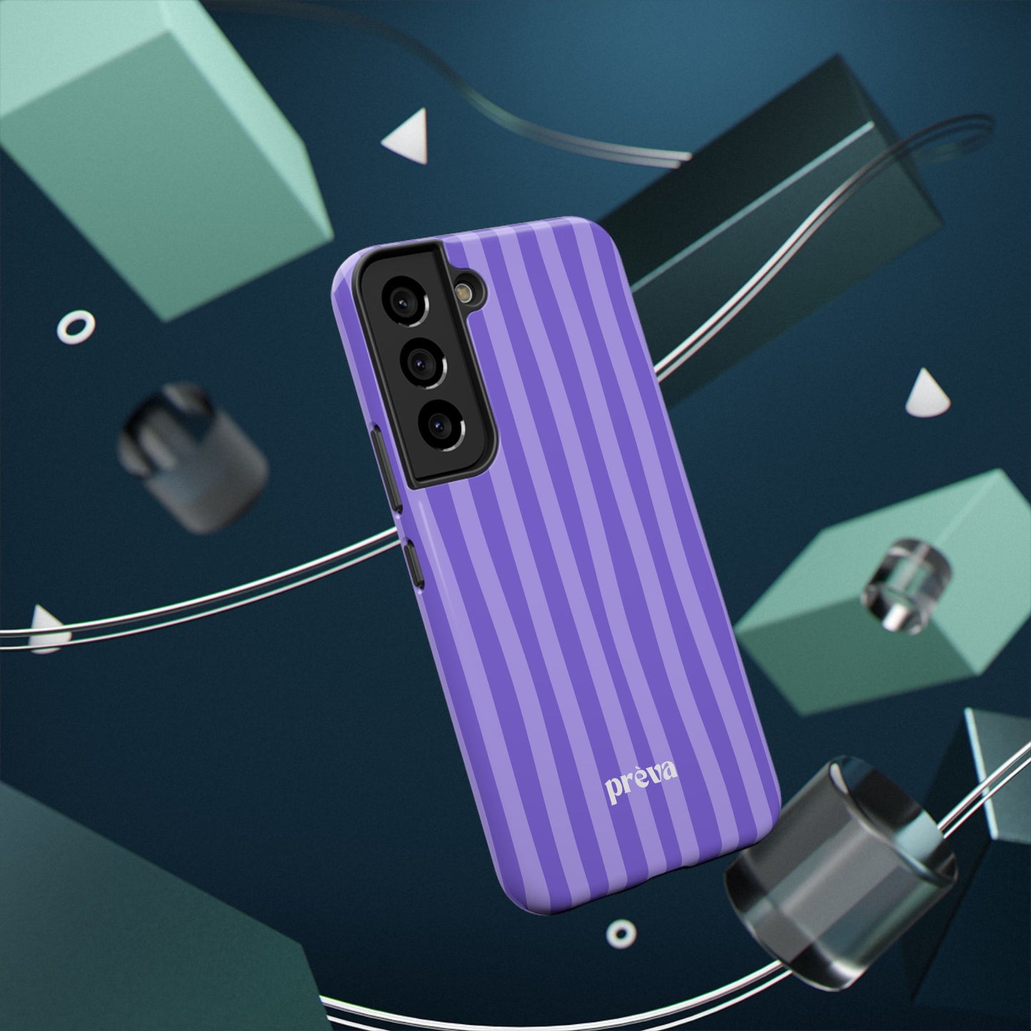 Lavender Stripes Phone Case