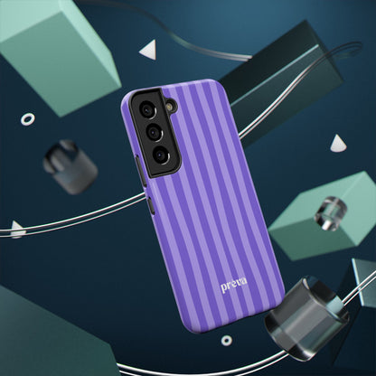 Lavender Stripes Phone Case