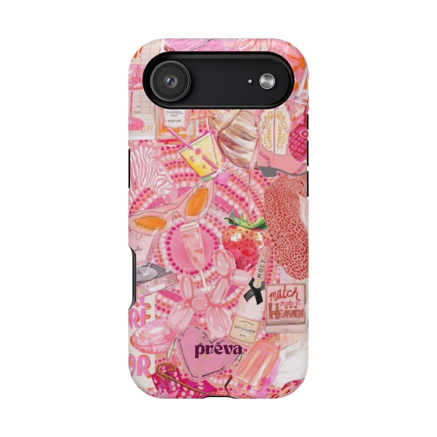 Pink Collage Phone Case