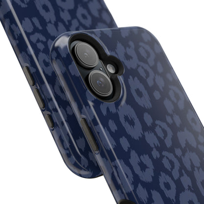 Navy Leopard  Phone Case
