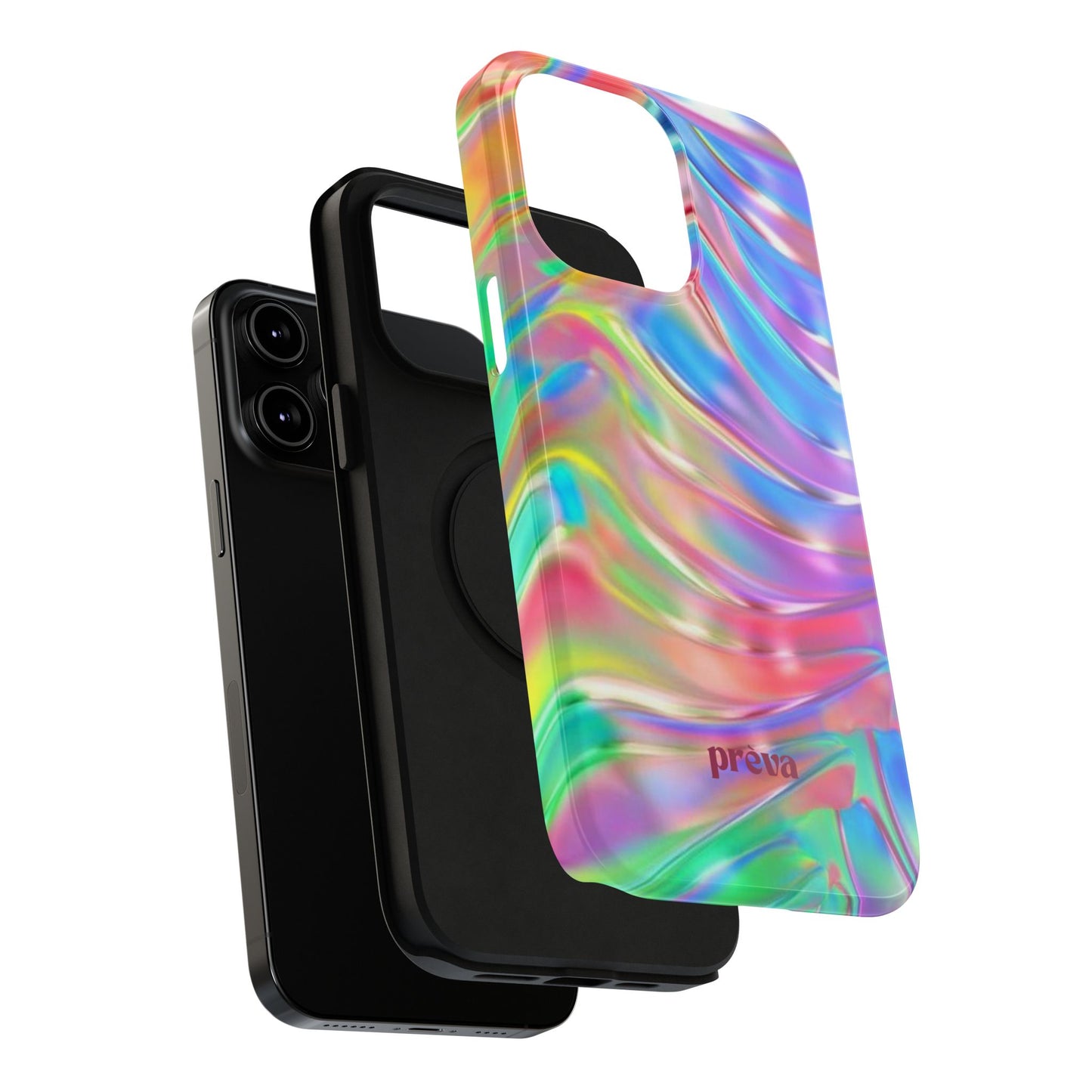 Iridescent Swirl Phone Case