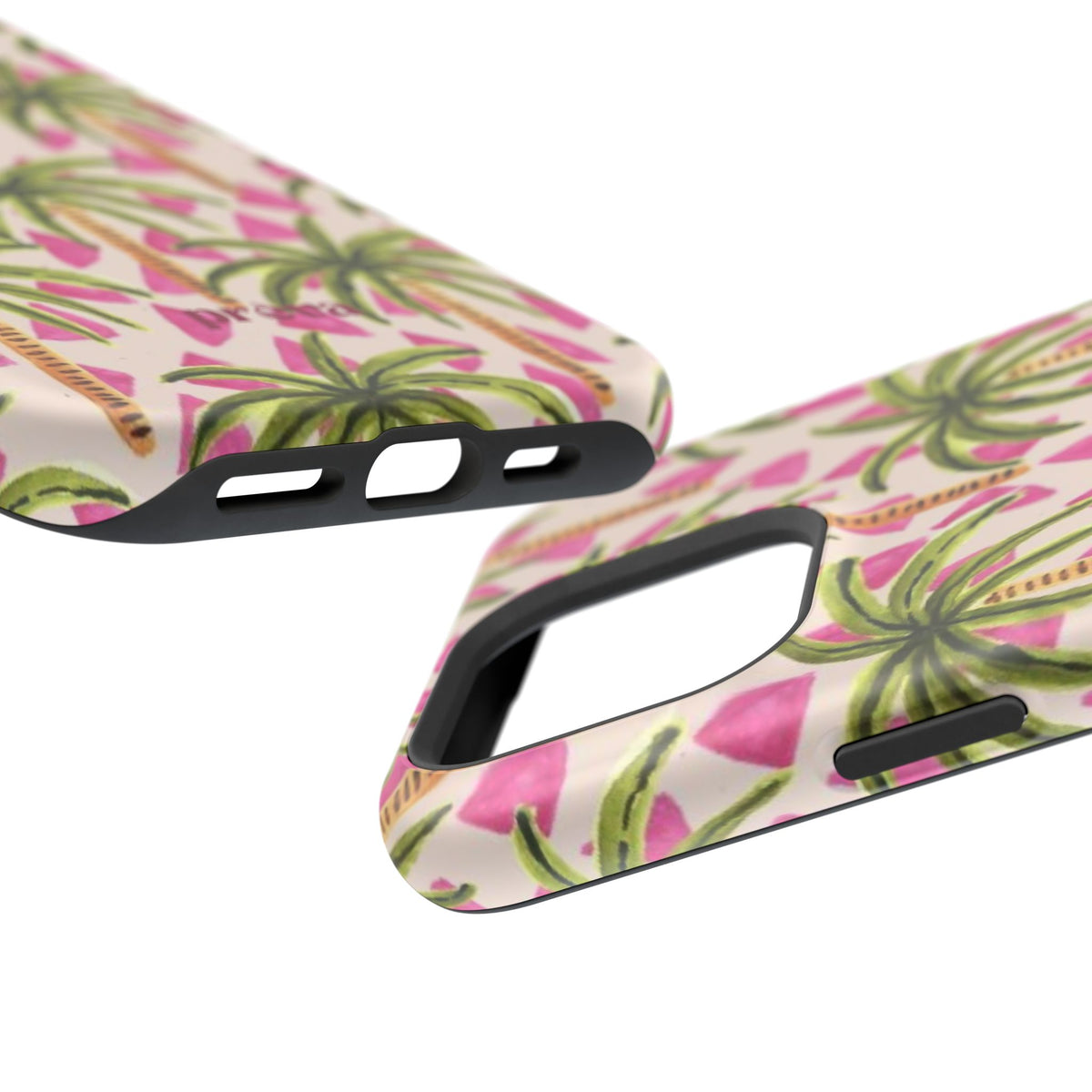 Phone Case — Pink Palm Tree Impact-Resistant Protector