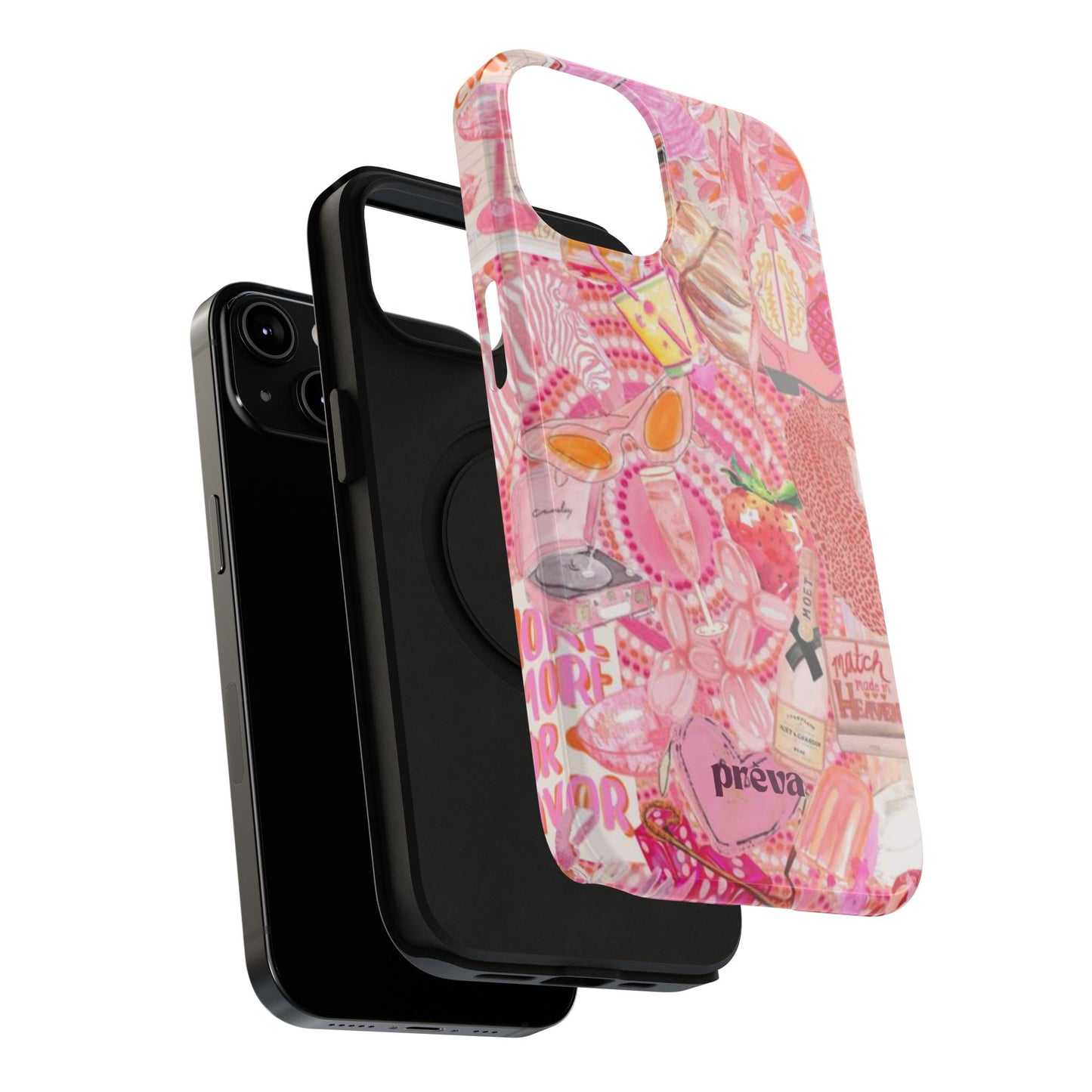 Pink Collage Phone Case