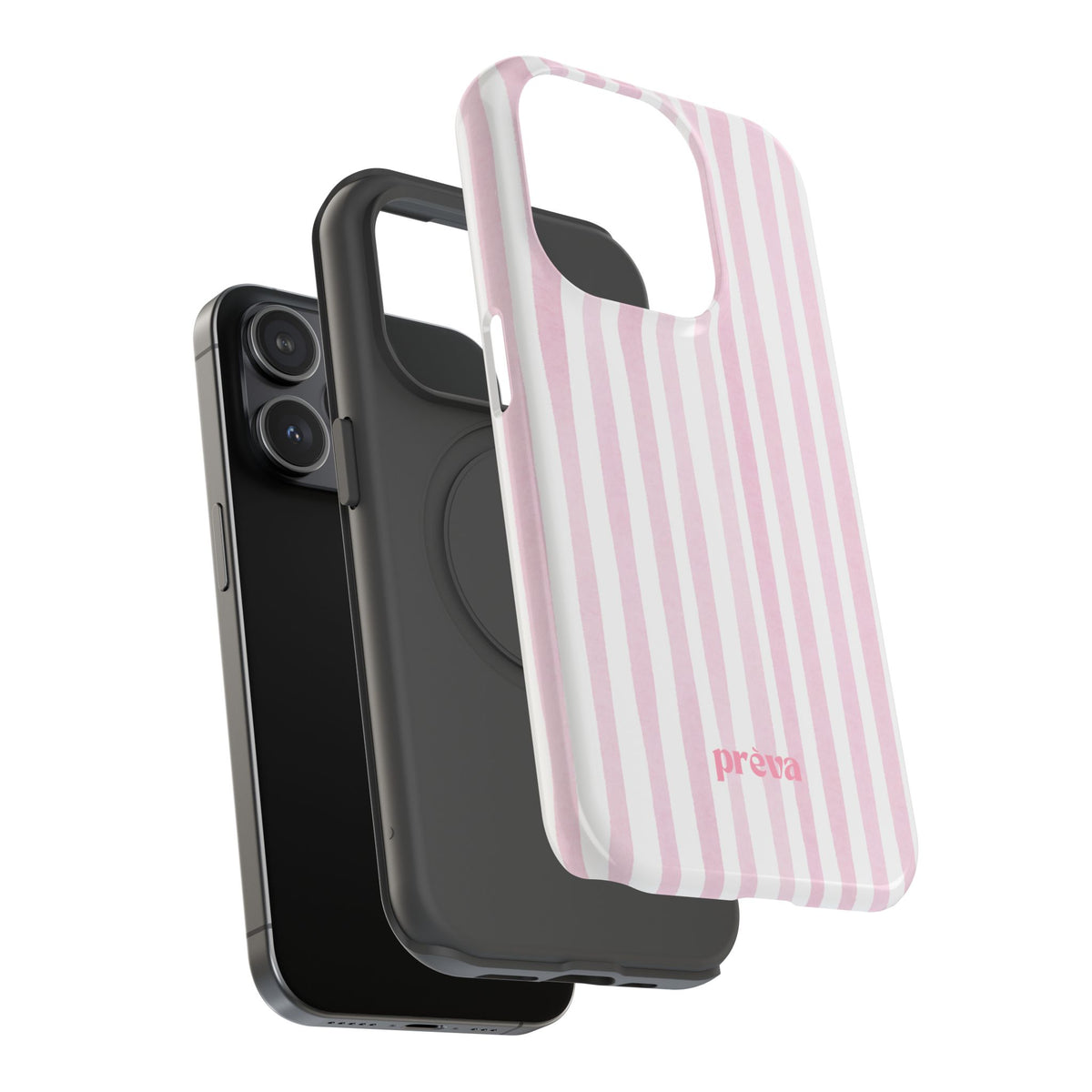 Pink Stripe Phone Case