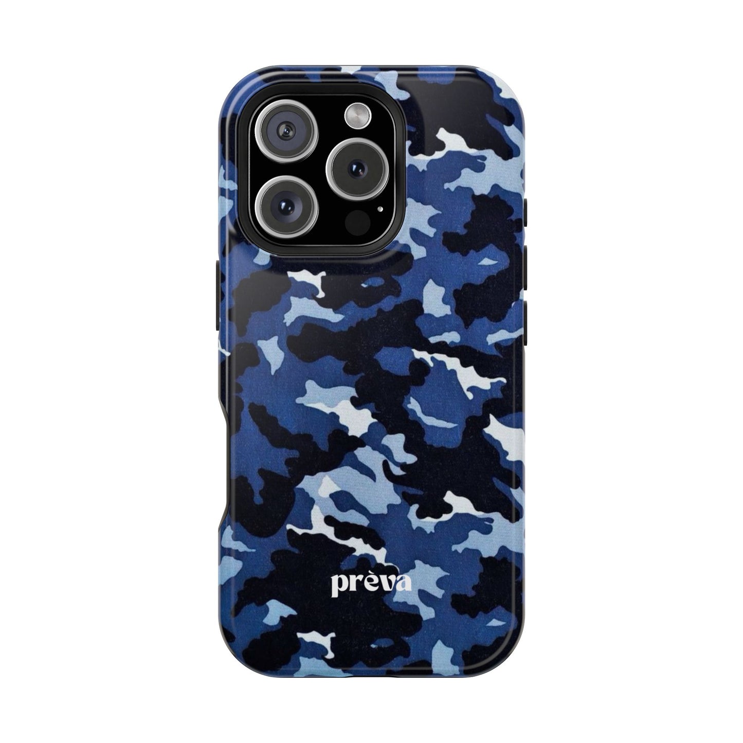 Blue Camo Phone Case