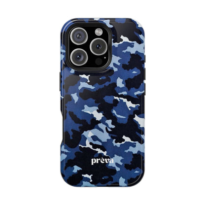 Blue Camo Phone Case