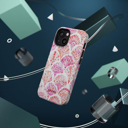 Pink Shell Watercolor Phone Case