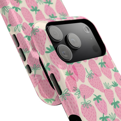 Pink Strawberry Phone Case