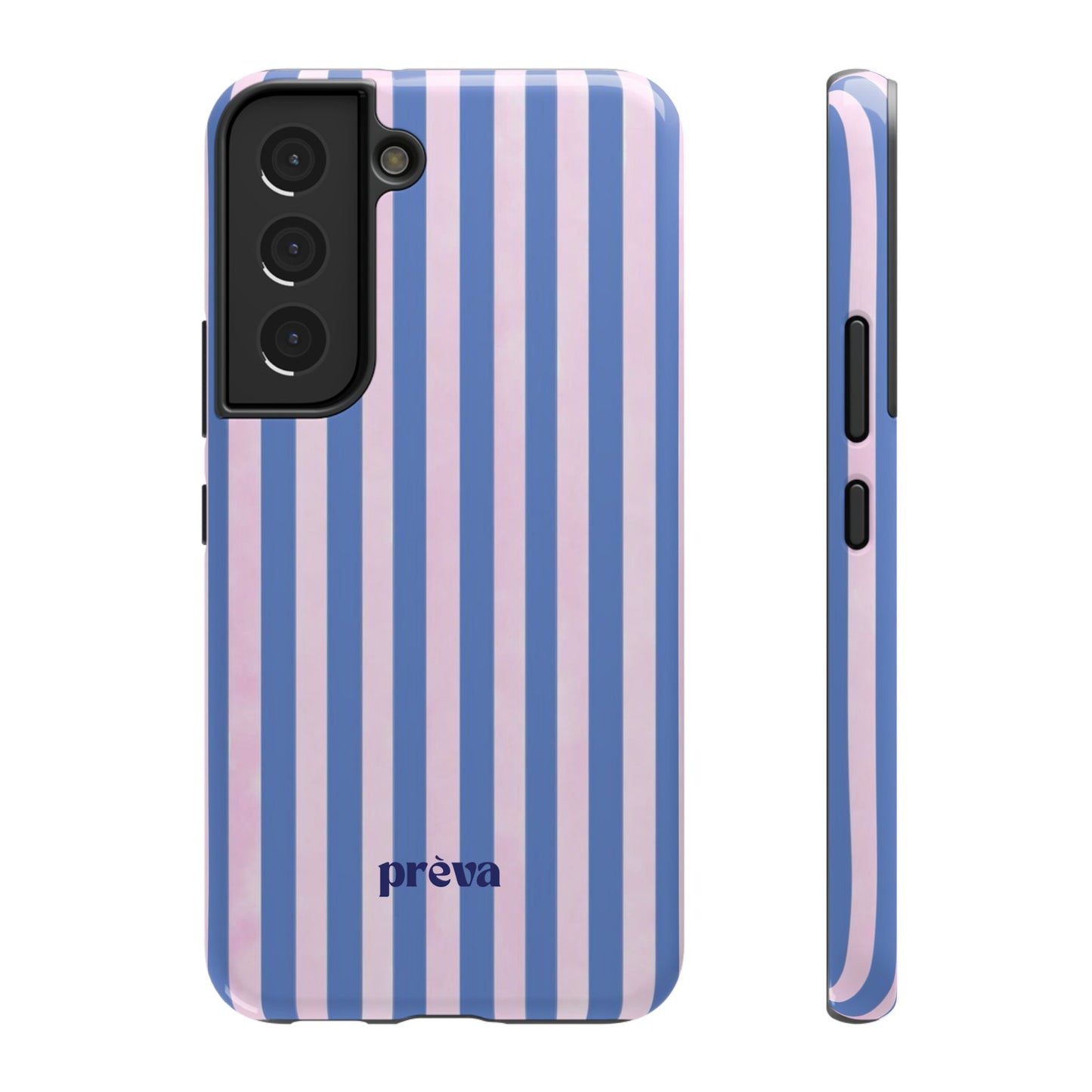 Striped Purple and Pink Phone Case
