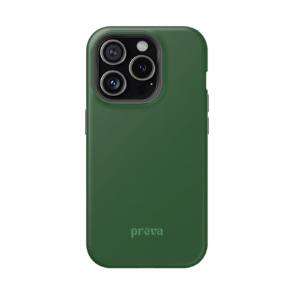 Impact-Resistant Phone Case — Forest Green Slim Armor