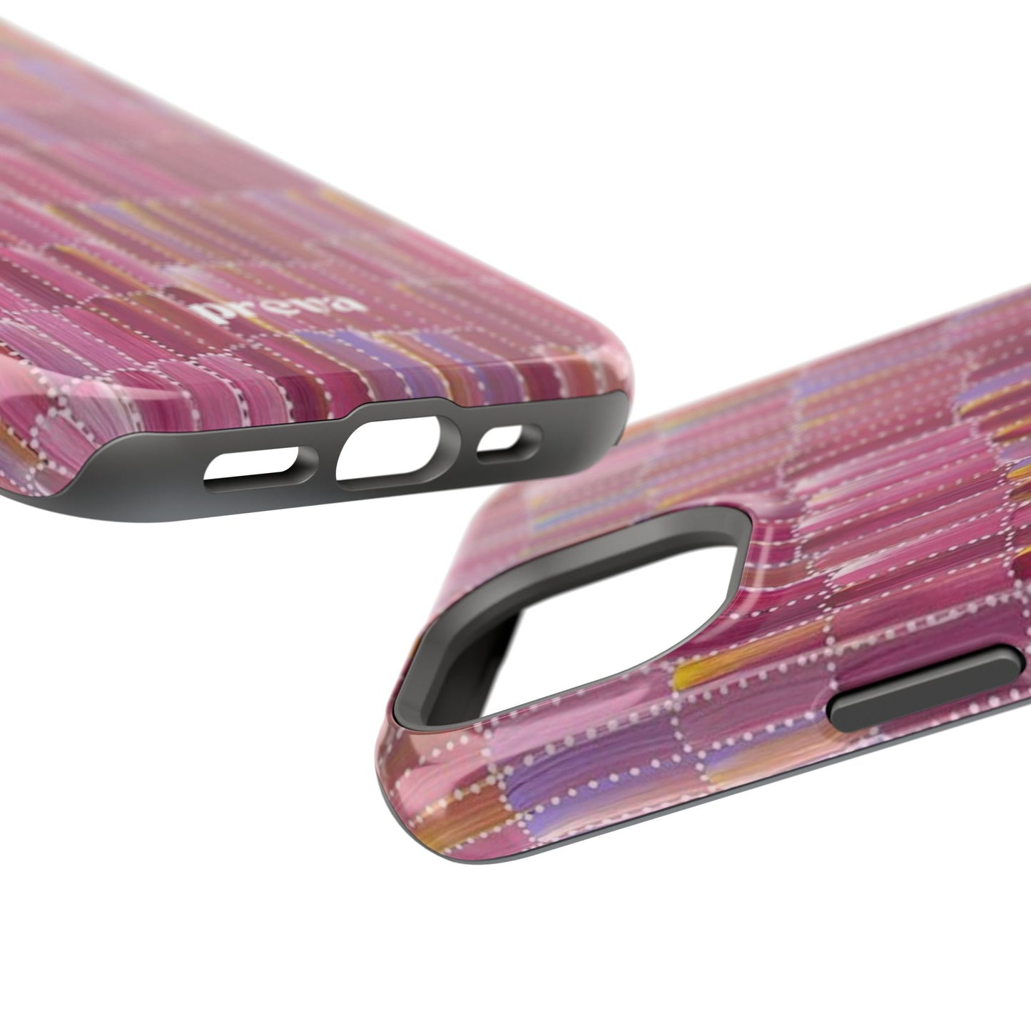 Pink Brushstroke Phone Case