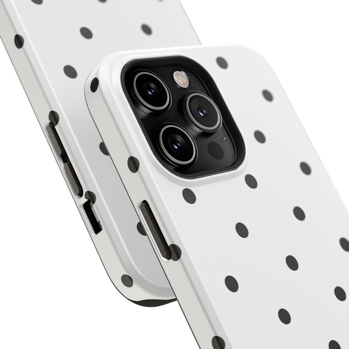 B&W polka dots Phone Case