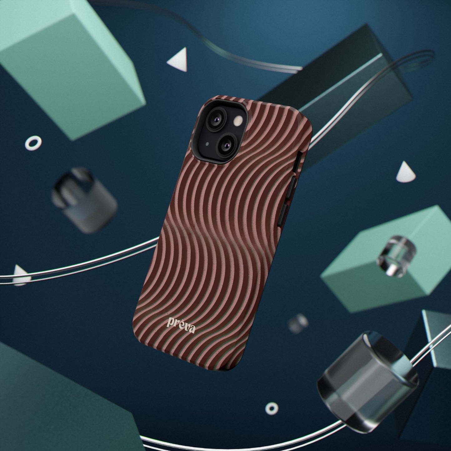 Chocolate Waves Phone Case