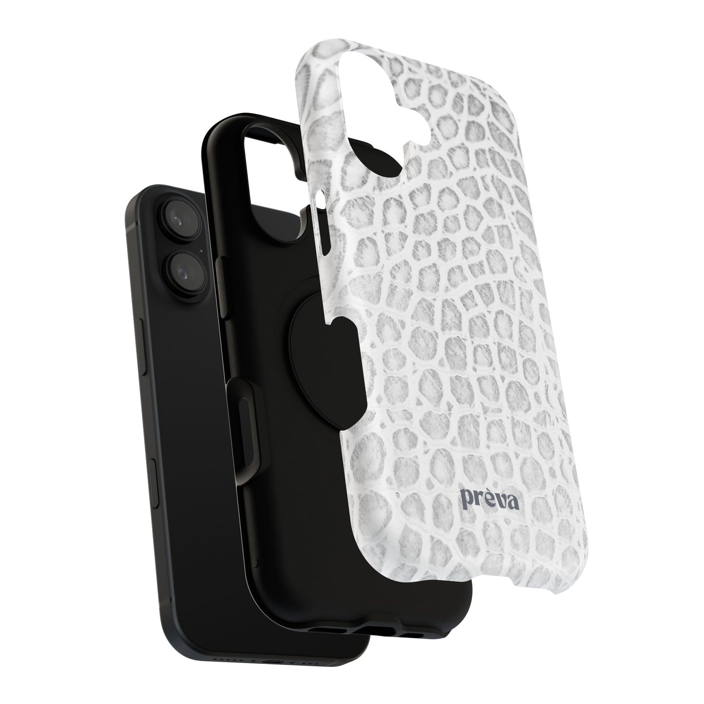 White Snake Phone Case