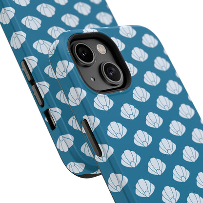 Shellfull teal Phone Case