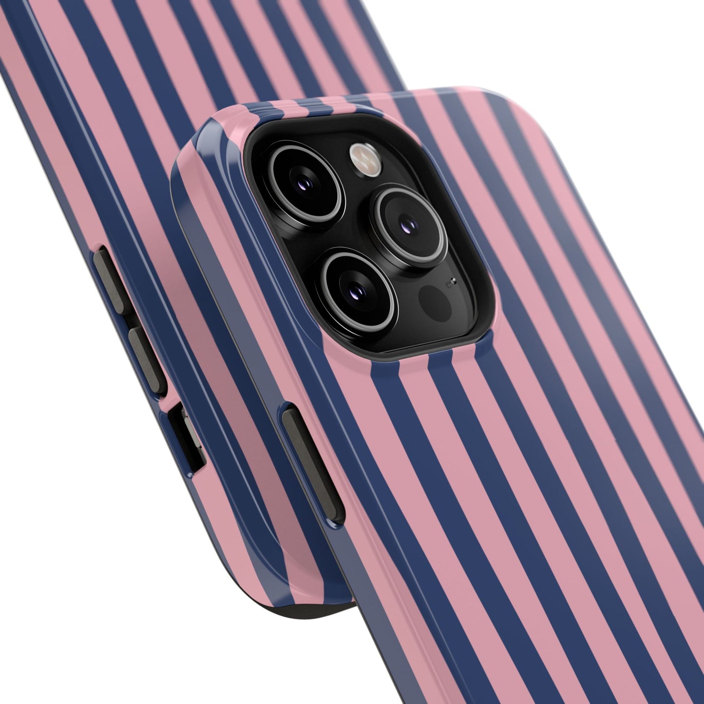 Blue and Pink Stripes Case