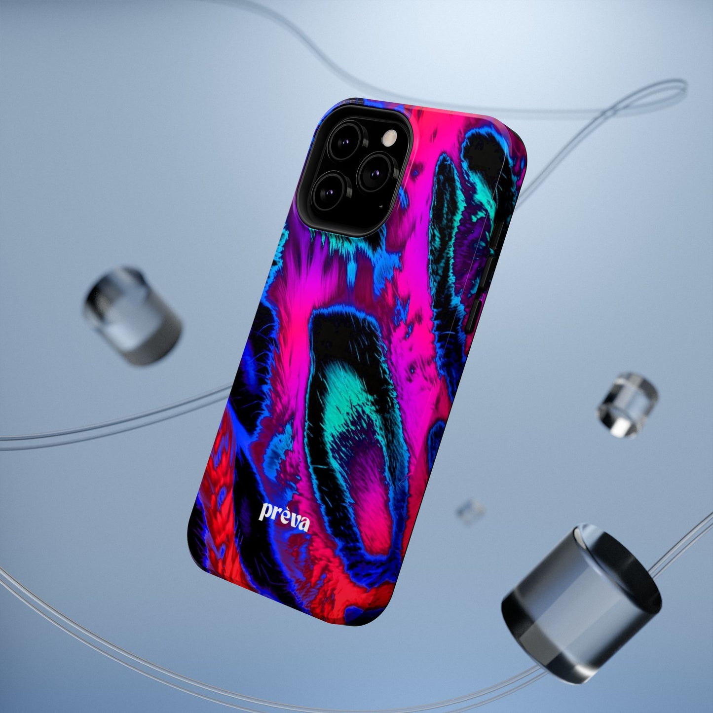 Neon Swirl Phone Case