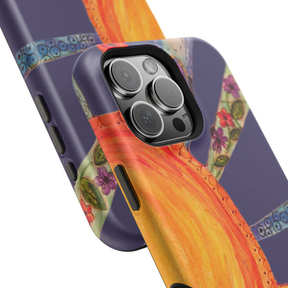Purple Cancun Sun Phone Case