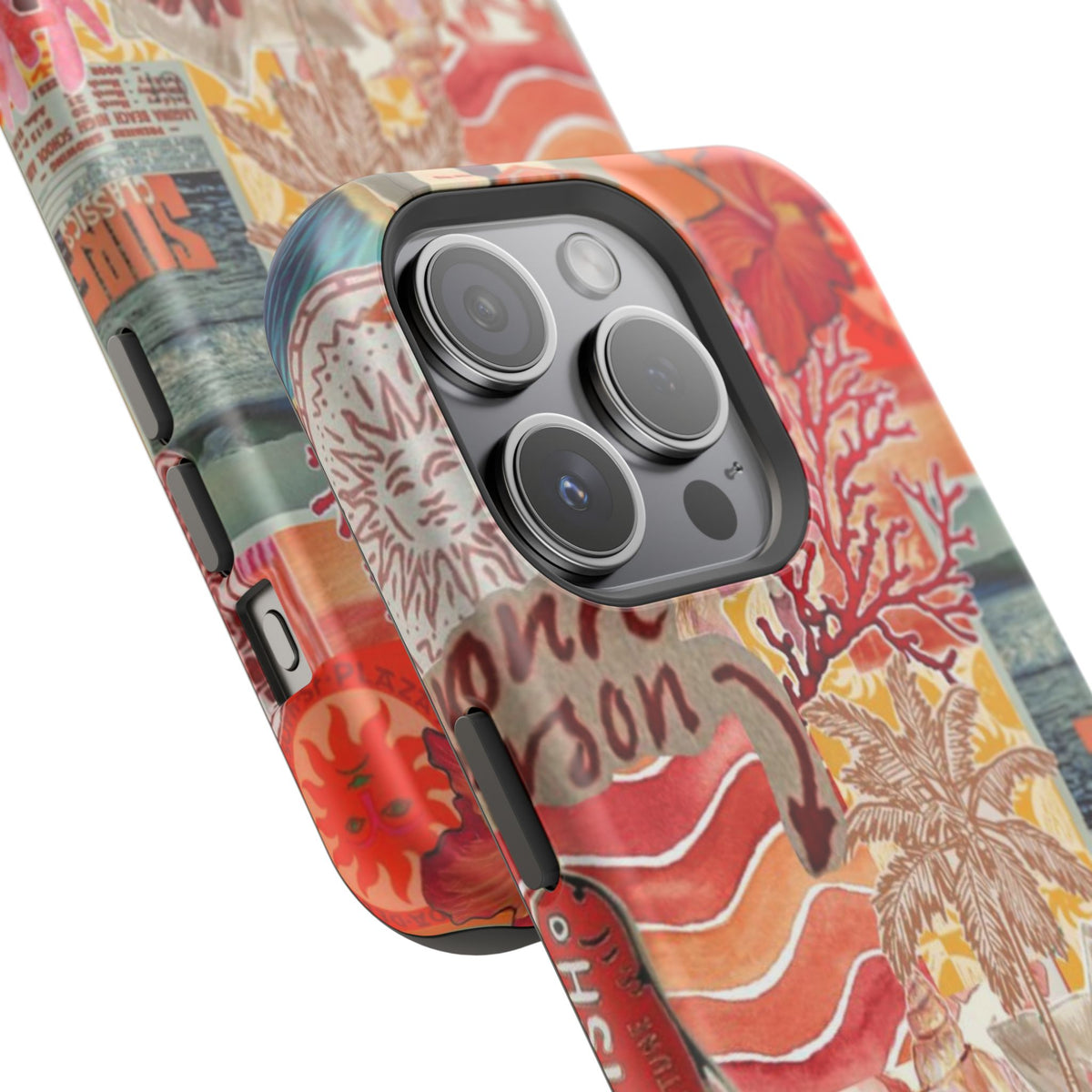 Vintage Floral Collage Phone Case