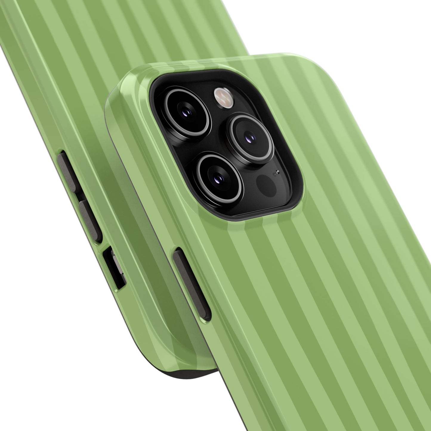 Light Green Stripes Phone Case