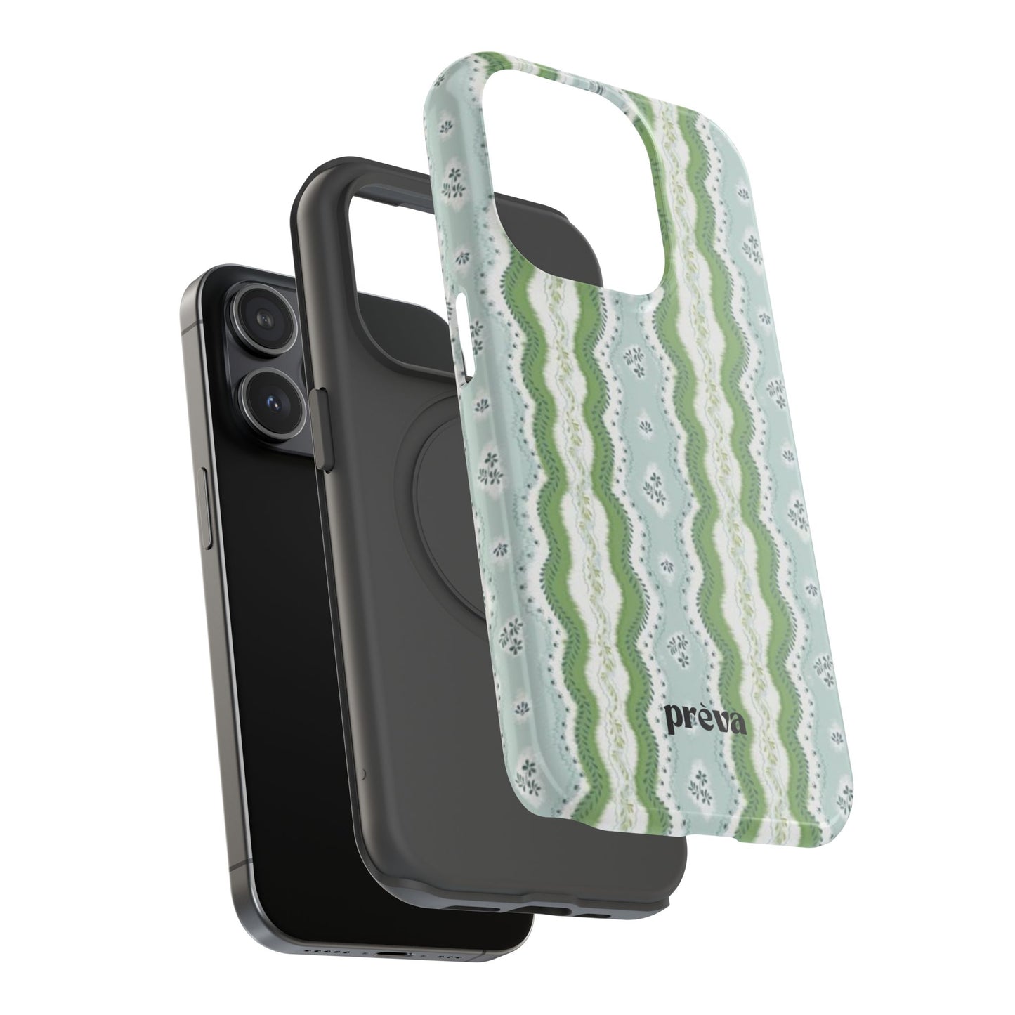 Green Waves Phone Case