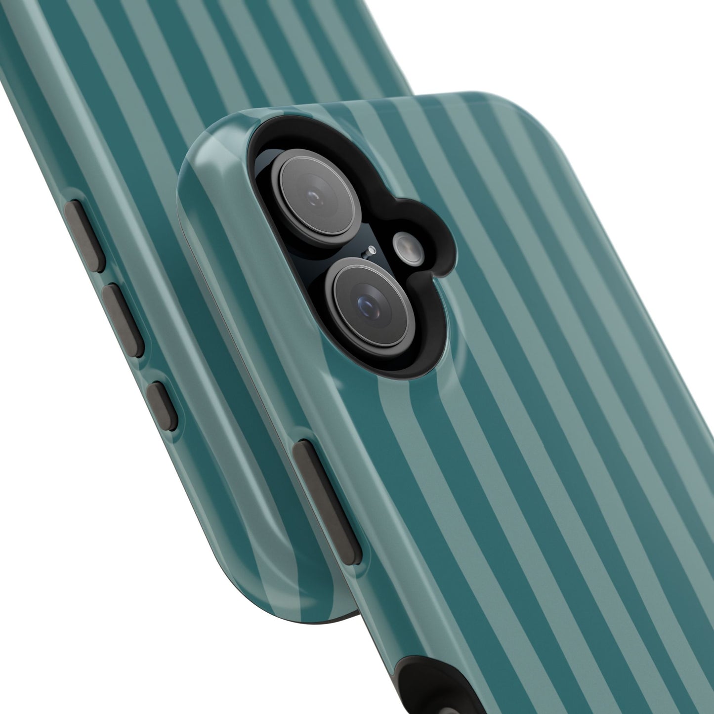 Striped Teal Phone Case