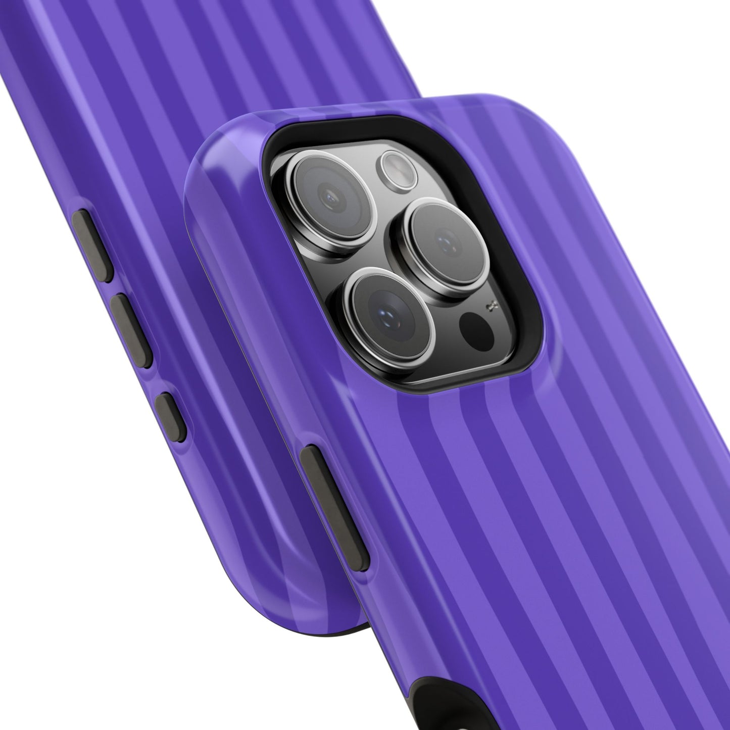 Dark Purple Stripes Phone Case