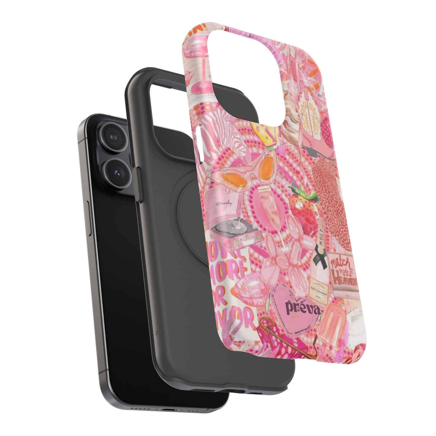 Pink Collage Phone Case