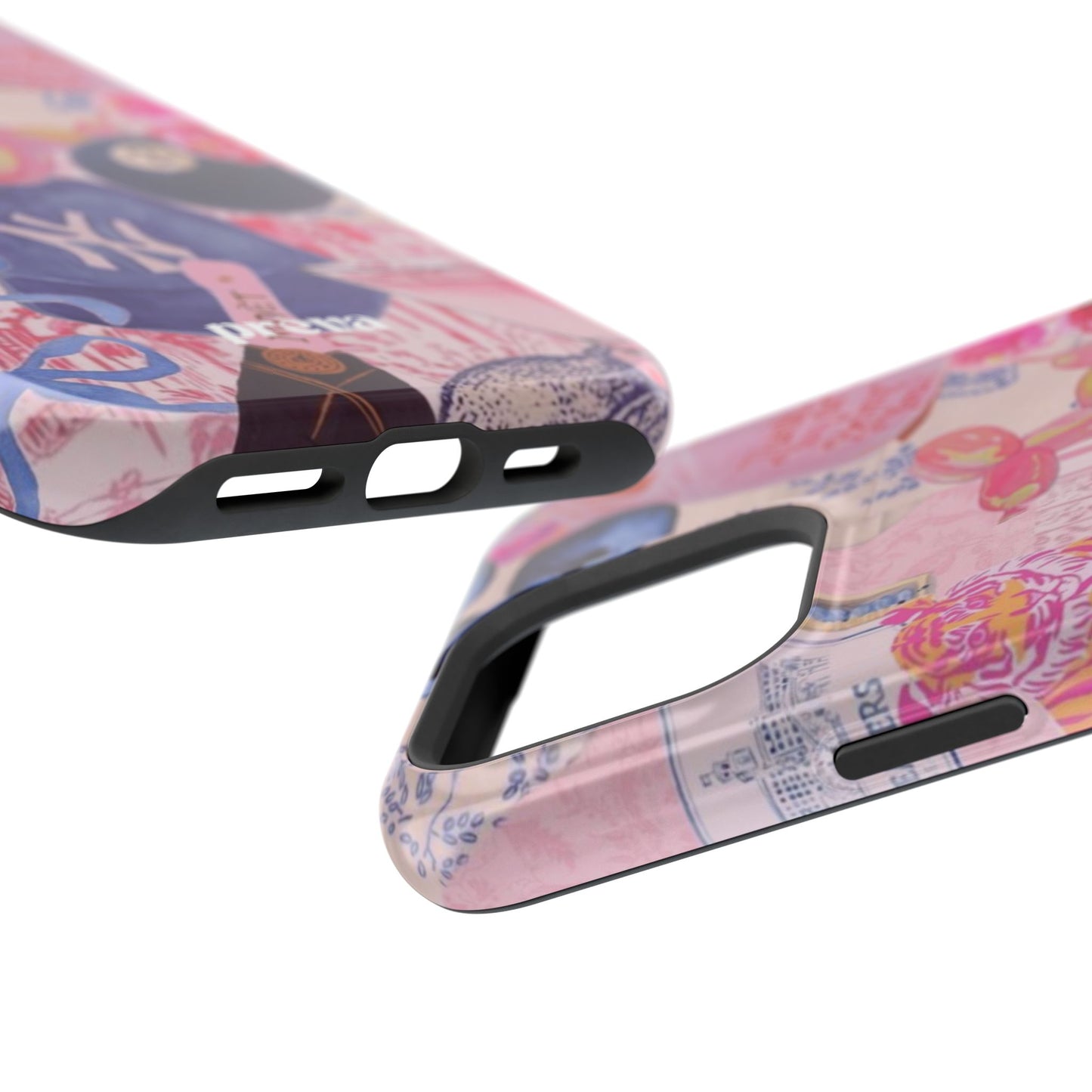 Retro 8 Ball Collage Phone Case