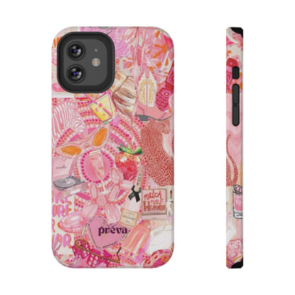 Pink Collage Phone Case