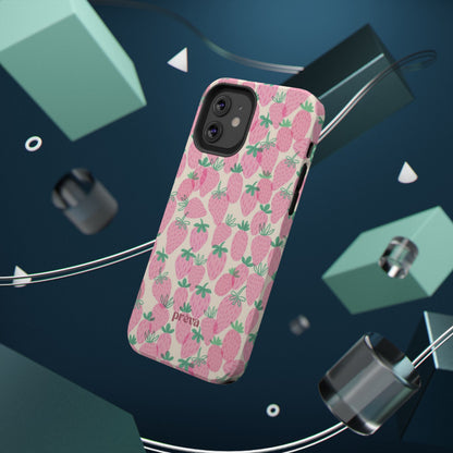 Pink Strawberry Phone Case
