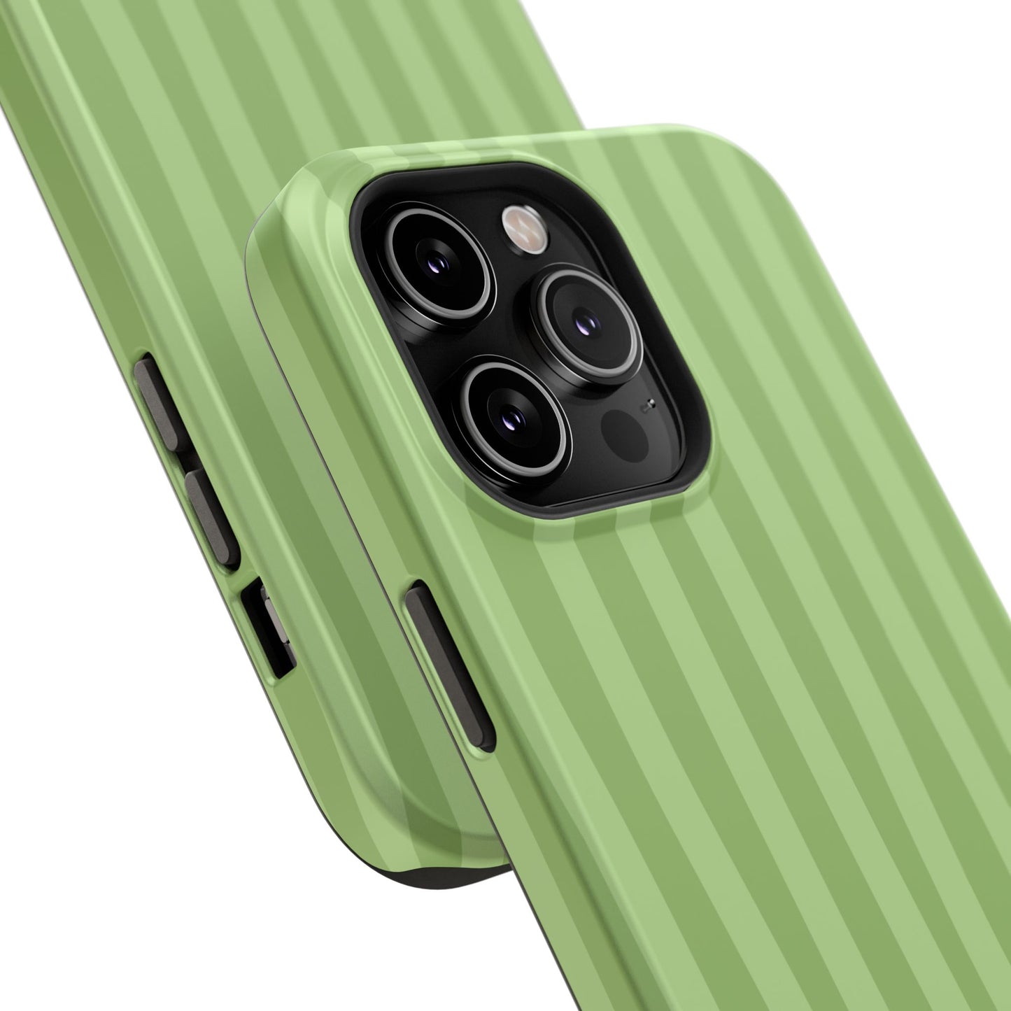 Light Green Stripes Phone Case