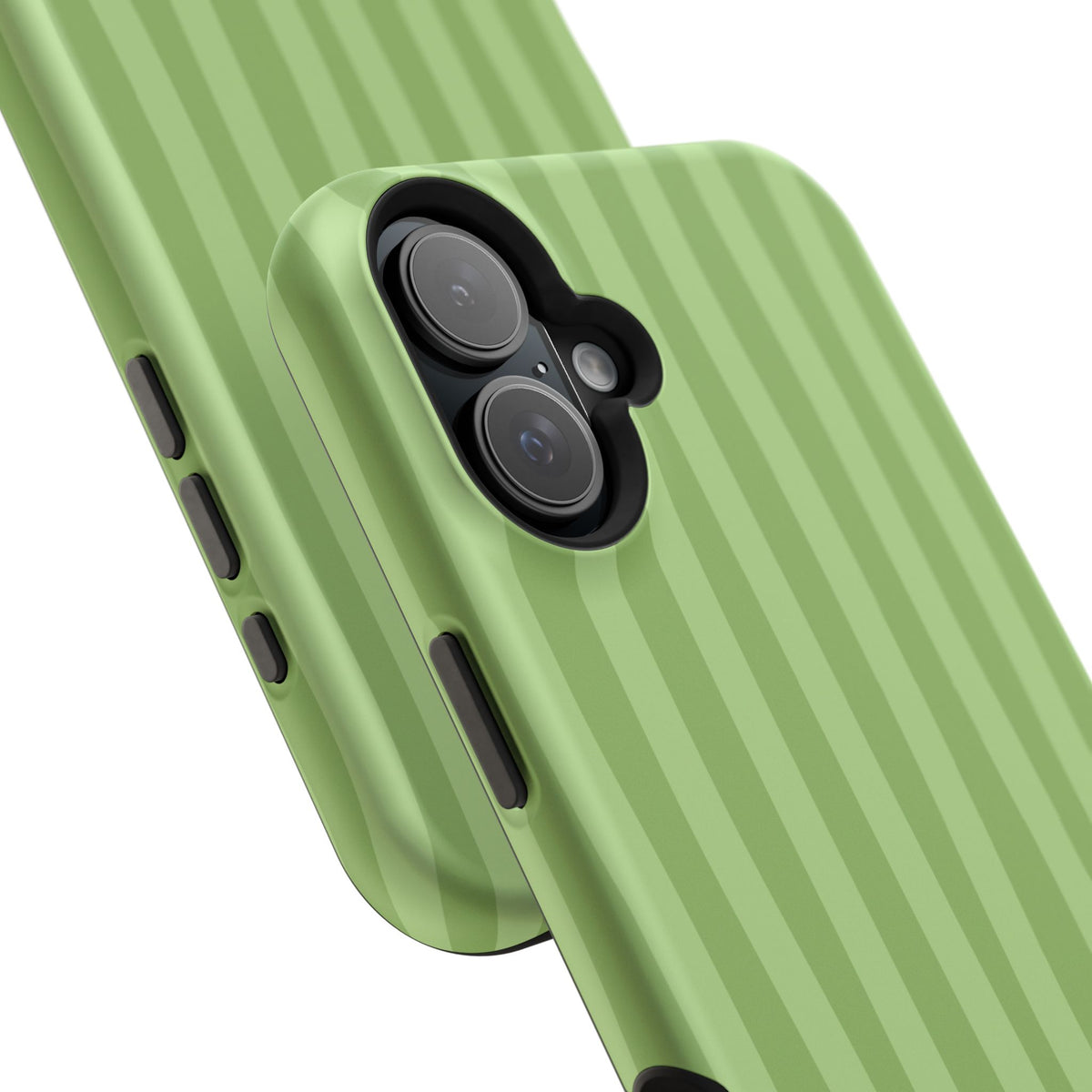Light Green Stripes Phone Case