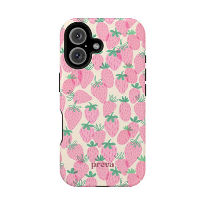 Pink Strawberry Phone Case
