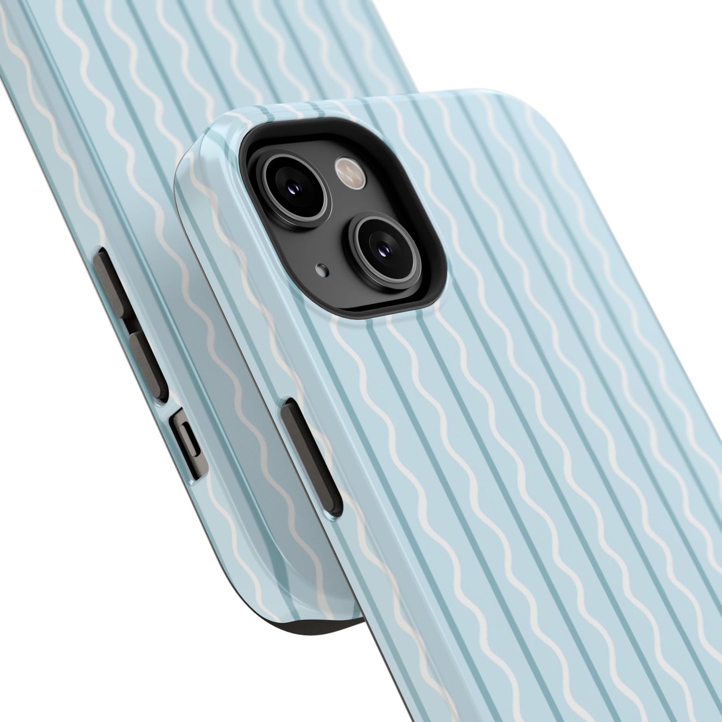 Blue Island Stripes Phone Case