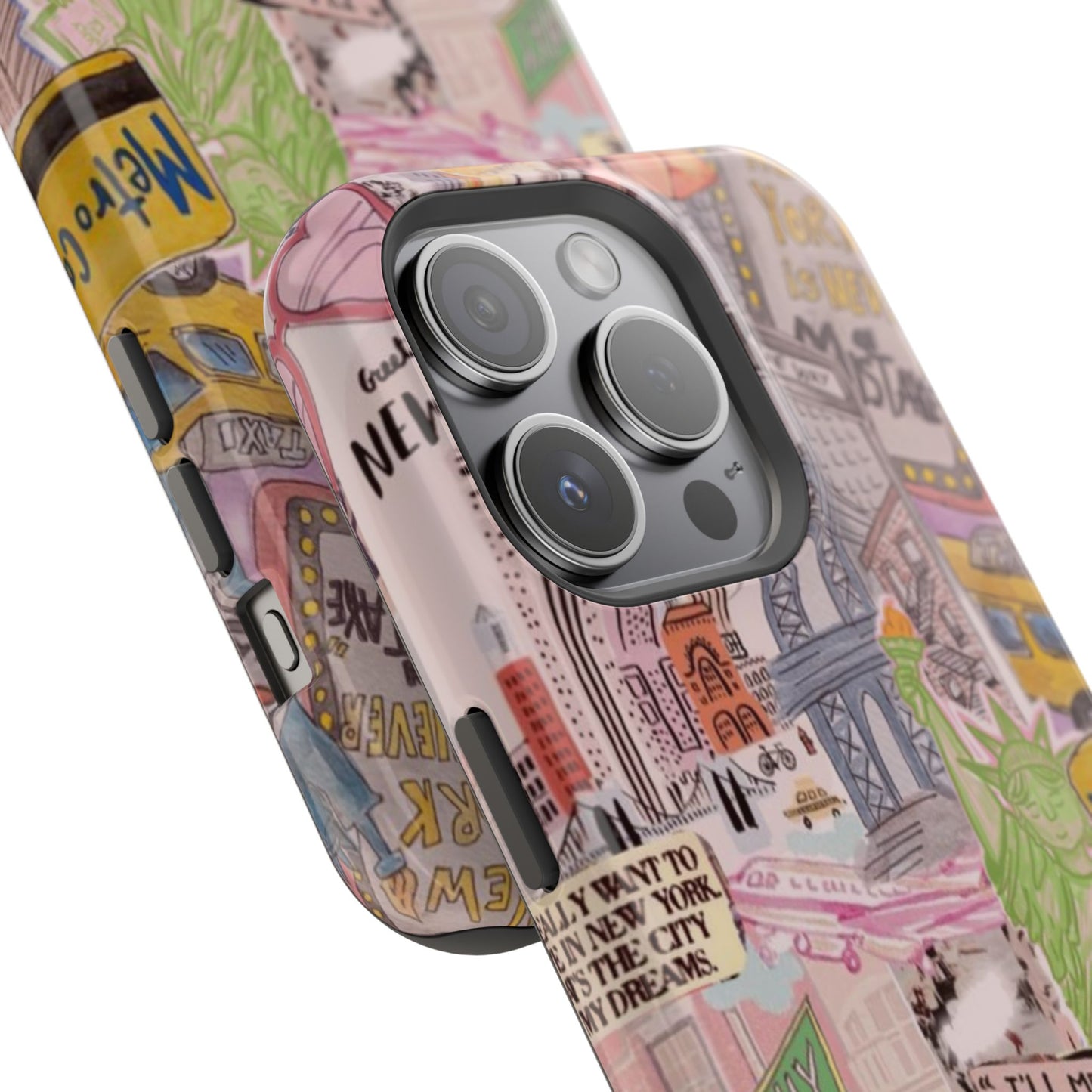 New York Collage Phone Case