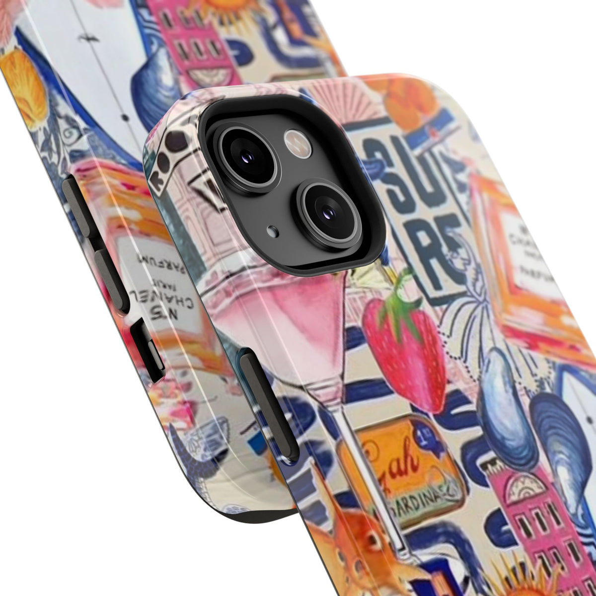 Tropical Beach Collage Phone Case