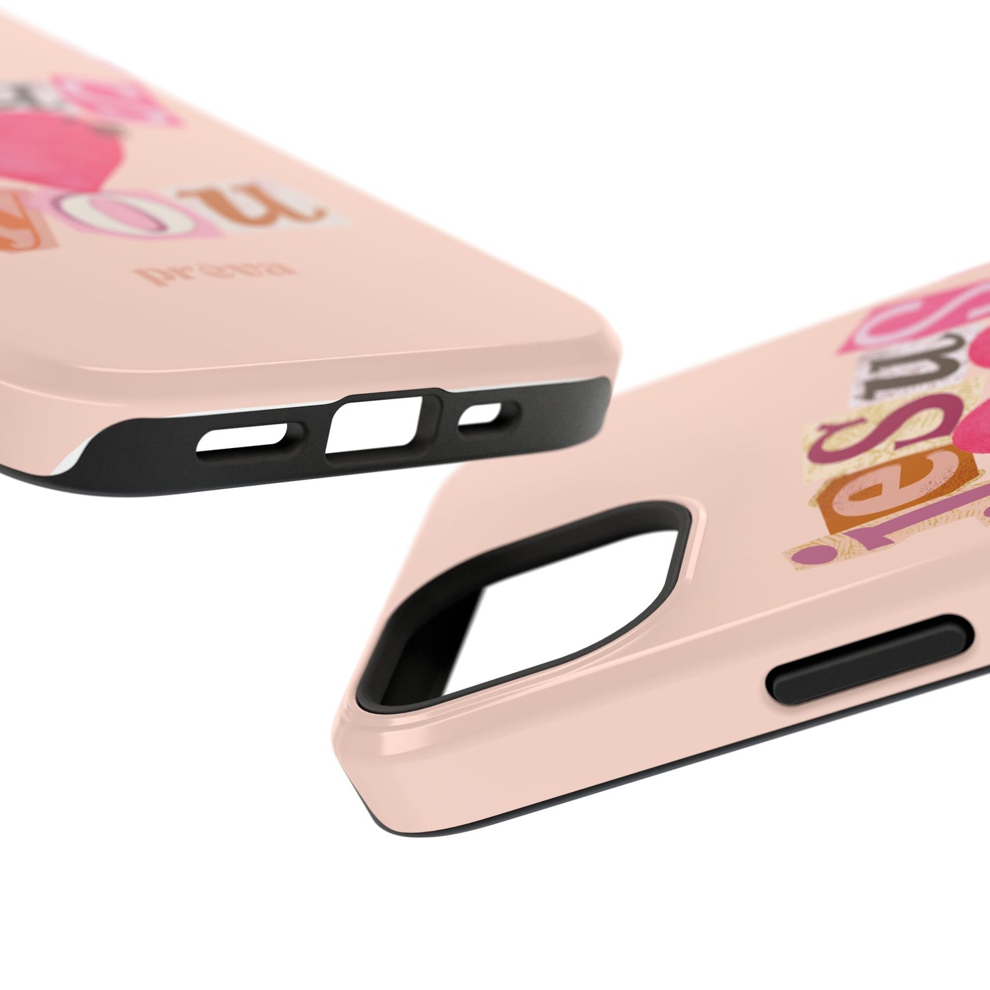 Pink Jesus Loves You Phone Case
