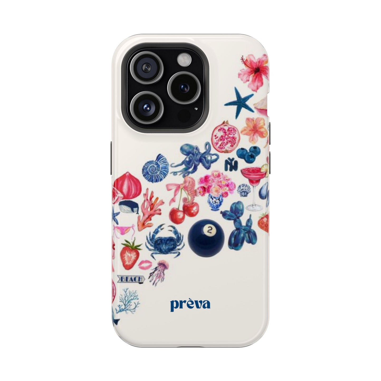 Collage Wave Phone Case