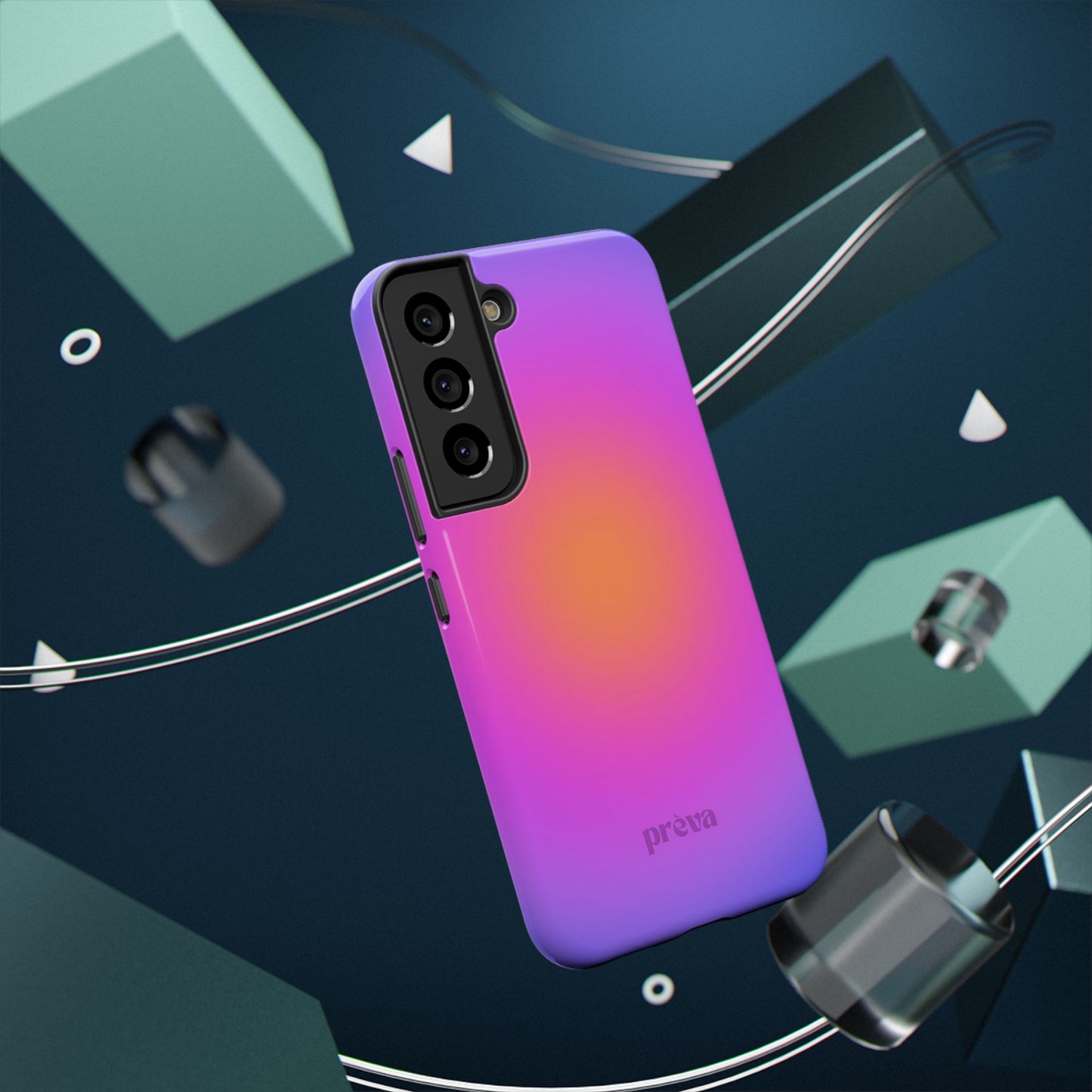 Purple Aura Phone Case