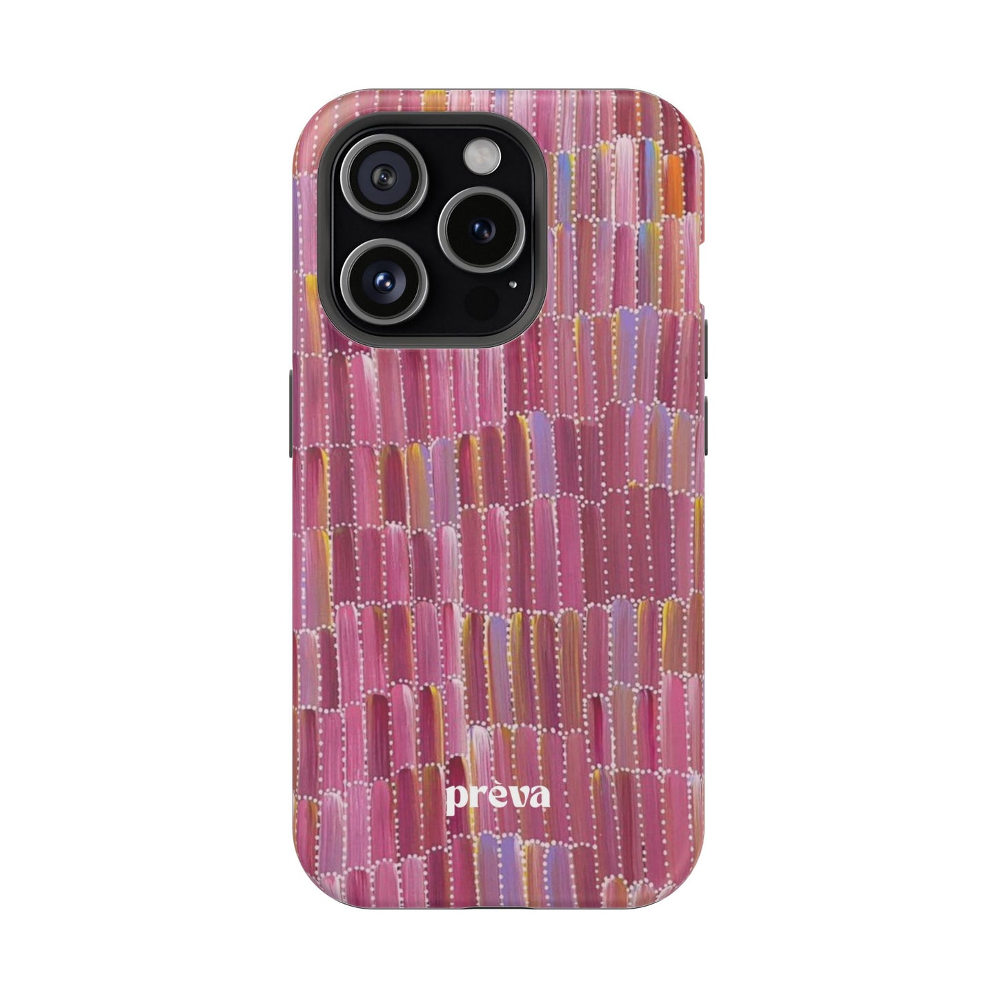 Pink Brushstroke Phone Case
