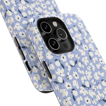 Petals On Blue Phone Case