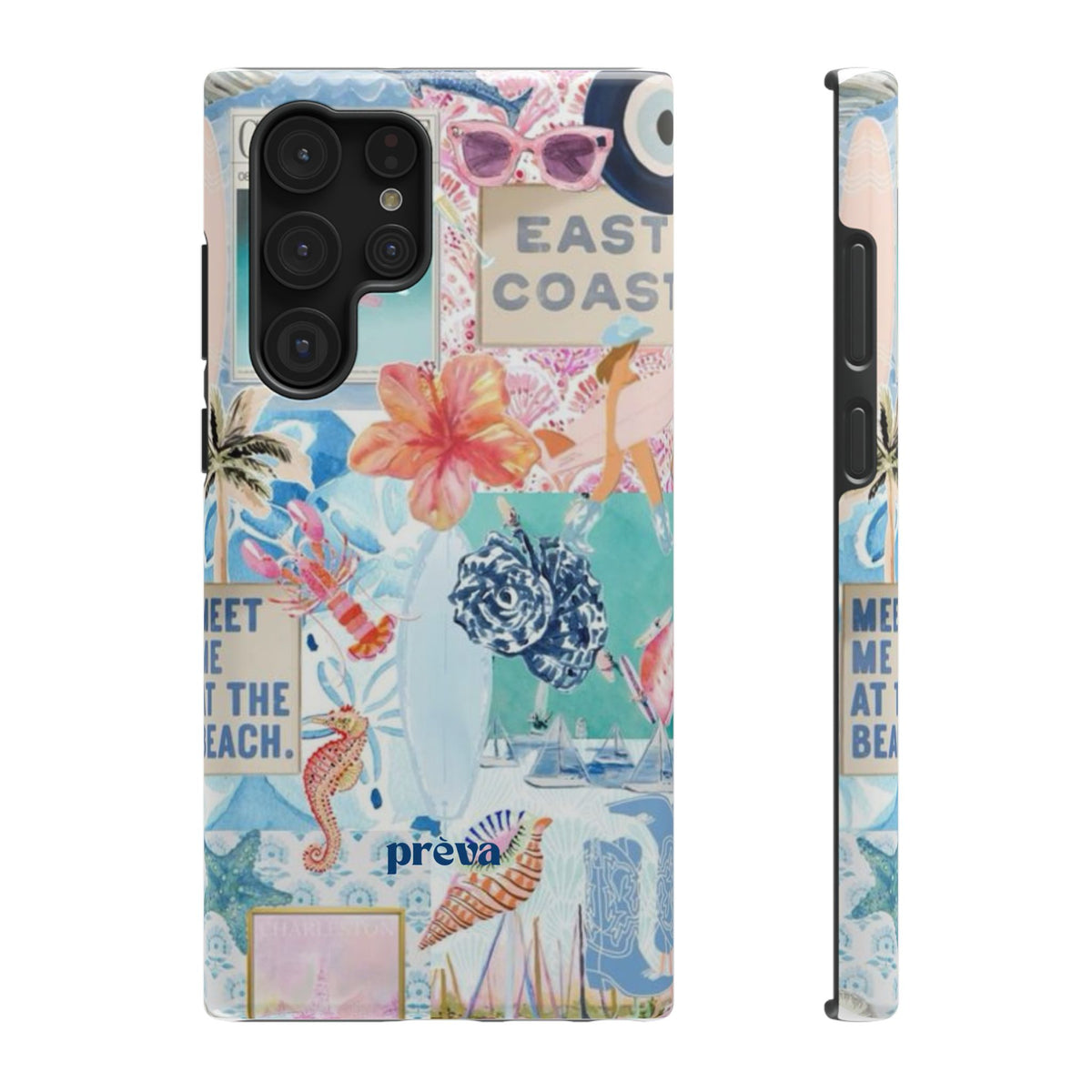 East Coast Collage Phone Case
