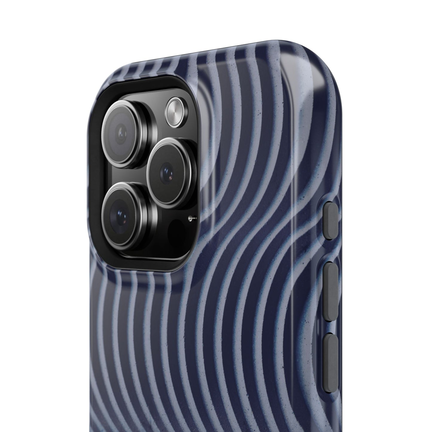 Wavy Navy Phone Case